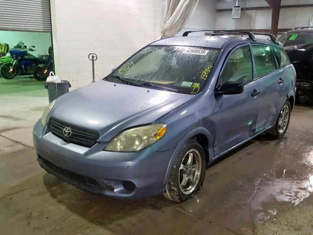 2T1KR32E17C630540 - 2007 TOYOTA COROLLA MA BLUE photo 2