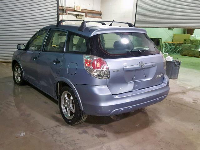 2T1KR32E17C630540 - 2007 TOYOTA COROLLA MA BLUE photo 3