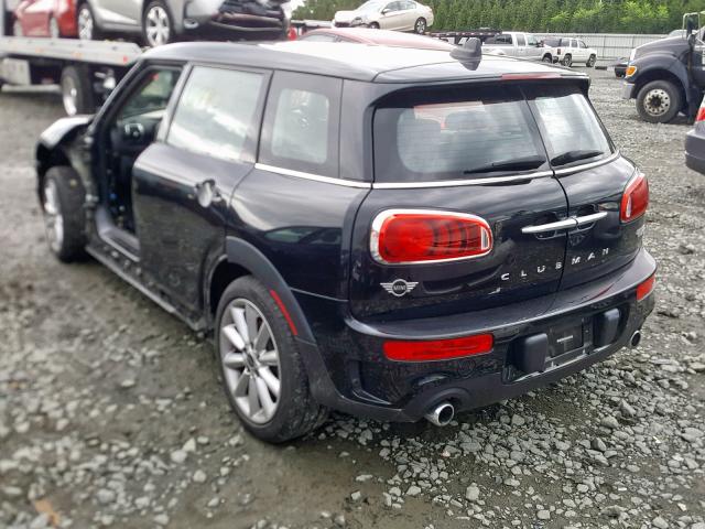 WMWLN9C54K2E51532 - 2019 MINI COOPER S C BLACK photo 3