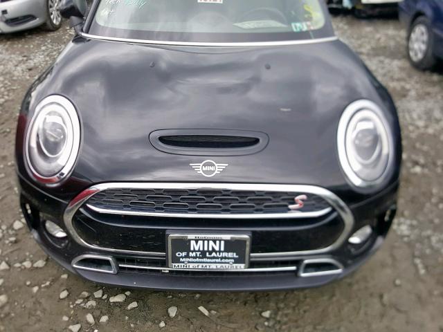 WMWLN9C54K2E51532 - 2019 MINI COOPER S C BLACK photo 7