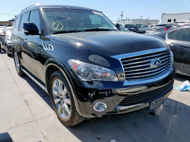 JN8AZ2NF7D9550935 - 2013 INFINITI QX56 BLACK photo 1