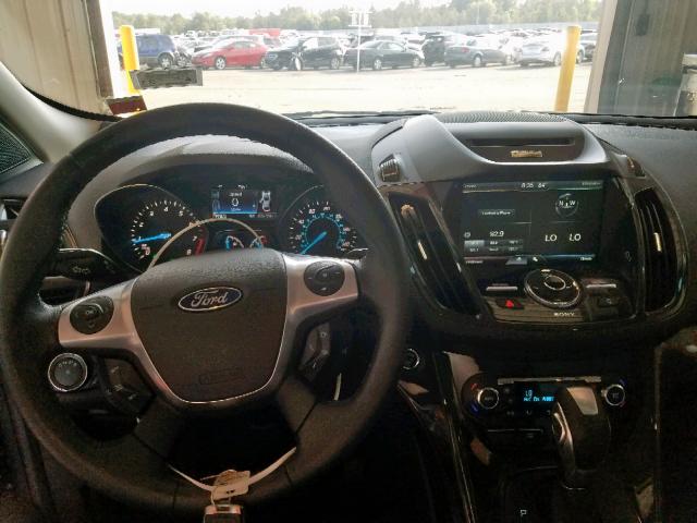 1FMCU9J92EUB95047 - 2014 FORD ESCAPE TIT GRAY photo 9