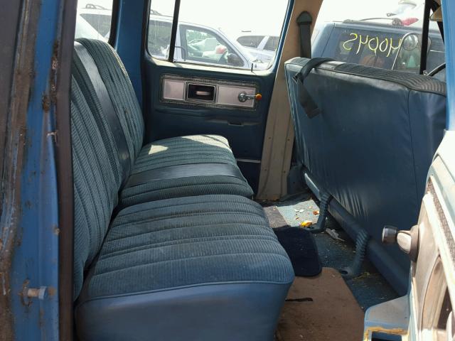 CCS268E126172 - 1978 CHEVROLET SUBURBAN BLACK photo 6