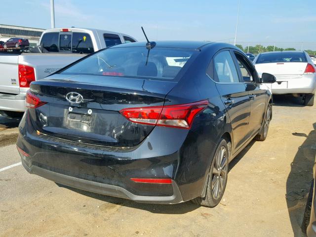 3KPC34A38KE055259 - 2019 HYUNDAI ACCENT LIM BLACK photo 4