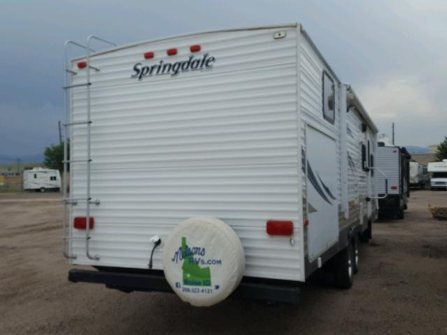 4YDT29425DG101164 - 2012 KEYSTONE SPRINGDALE WHITE photo 4