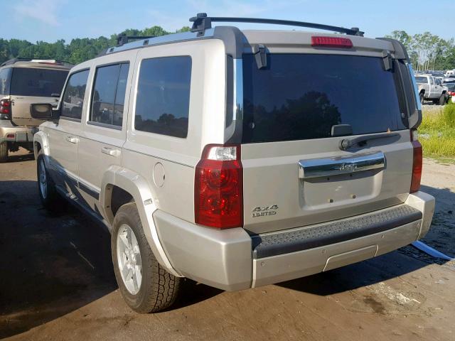1J8HG58NX7C587157 - 2007 JEEP COMMANDER თაფლისფერი ფოტო 3