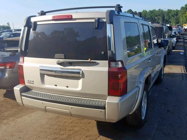 1J8HG58NX7C587157 - 2007 JEEP COMMANDER თაფლისფერი ფოტო 4