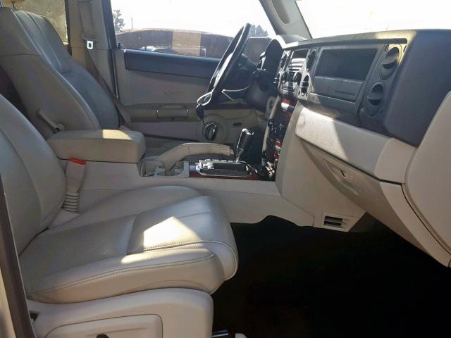 1J8HG58NX7C587157 - 2007 JEEP COMMANDER თაფლისფერი ფოტო 5