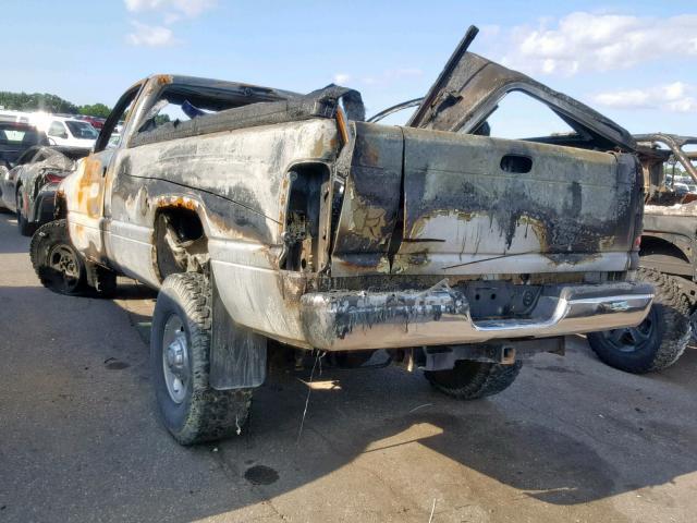 3B7KF26Z91M565886 - 2001 DODGE RAM 2500 BURN photo 3