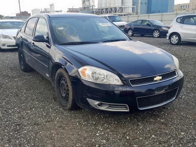 2G1WD58C479276989 - 2007 CHEVROLET IMPALA SUP შავი ფოტო 1
