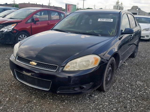 2G1WD58C479276989 - 2007 CHEVROLET IMPALA SUP შავი ფოტო 2