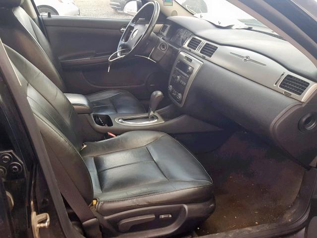 2G1WD58C479276989 - 2007 CHEVROLET IMPALA SUP შავი ფოტო 5