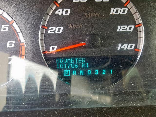 2G1WD58C479276989 - 2007 CHEVROLET IMPALA SUP შავი ფოტო 8