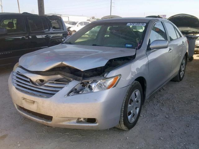 4T1BE46K87U085954 - 2007 TOYOTA CAMRY NEW SILVER photo 2