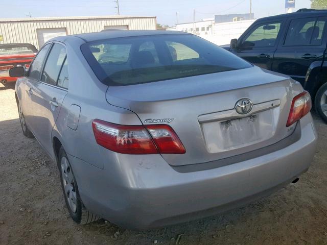 4T1BE46K87U085954 - 2007 TOYOTA CAMRY NEW SILVER photo 3