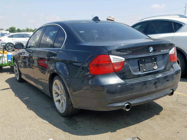 WBAVD53597AV14297 - 2007 BMW 335 XI CHARCOAL photo 3