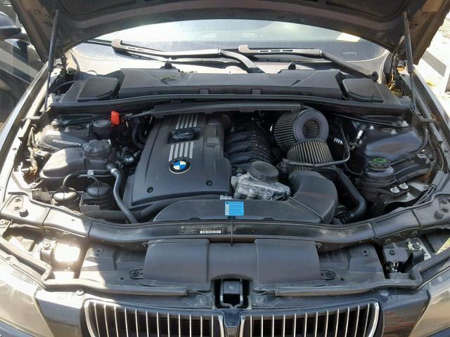 WBAVD53597AV14297 - 2007 BMW 335 XI CHARCOAL photo 7