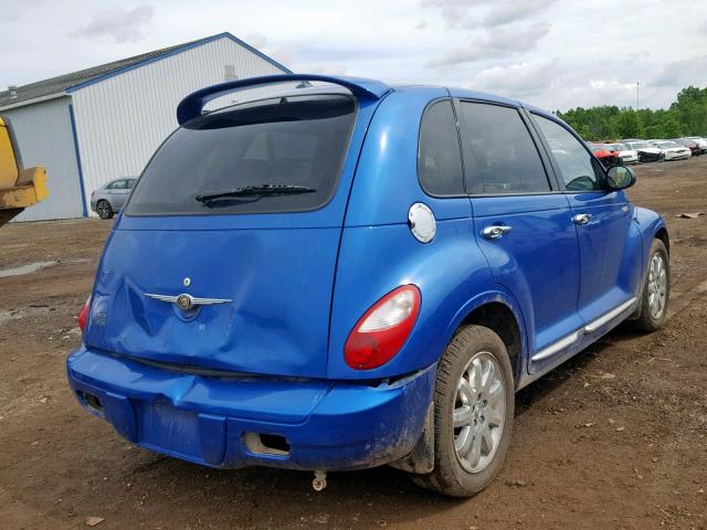 3A8FY68B66T372295 - 2006 CHRYSLER PT CRUISER BLUE photo 4