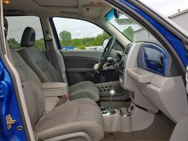 3A8FY68B66T372295 - 2006 CHRYSLER PT CRUISER BLUE photo 5