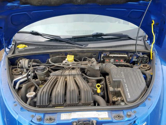 3A8FY68B66T372295 - 2006 CHRYSLER PT CRUISER BLUE photo 7