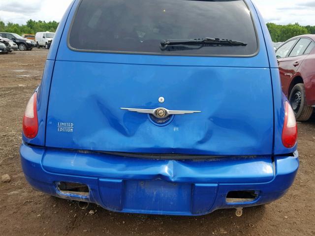 3A8FY68B66T372295 - 2006 CHRYSLER PT CRUISER BLUE photo 9