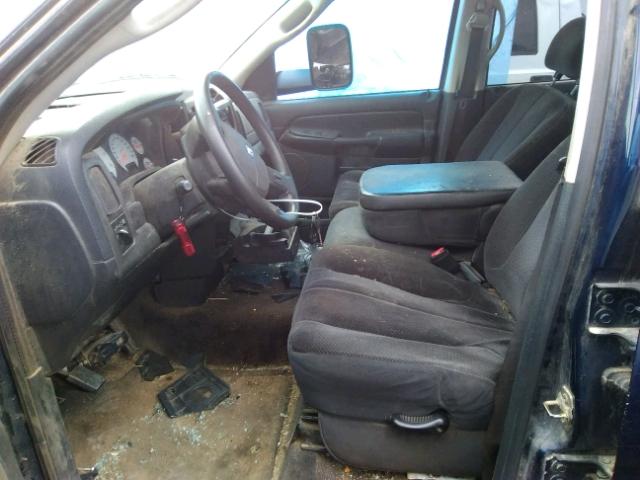 3D7KA28C94G130348 - 2004 DODGE RAM 2500 S ლურჯი ფოტო 5