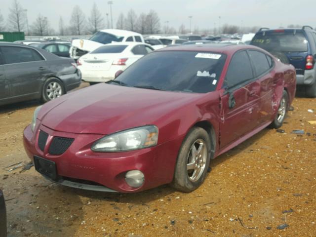 2G2WS522641336203 - 2004 PONTIAC GRAND PRIX MAROON photo 2