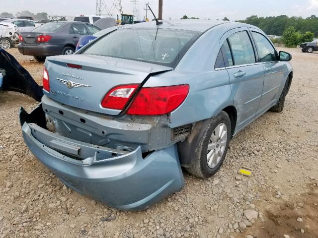 1C3LC46B89N533853 - 2009 CHRYSLER SEBRING LX BLUE photo 4