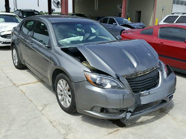 1C3CCBBBXCN170540 - 2012 CHRYSLER 200 TOURIN GRAY photo 1