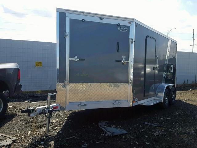 1L9BE192XK1317912 - 2019 CARGO TRAILER BLACK photo 2