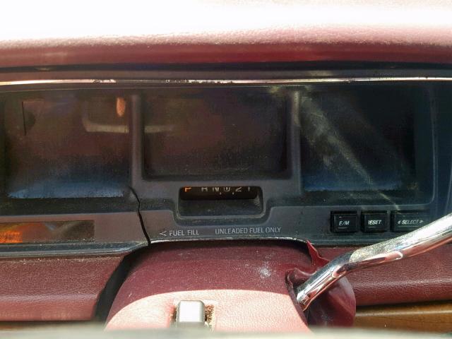 2FALP74W4RX180216 - 1994 FORD CROWN VICT BURGUNDY photo 8