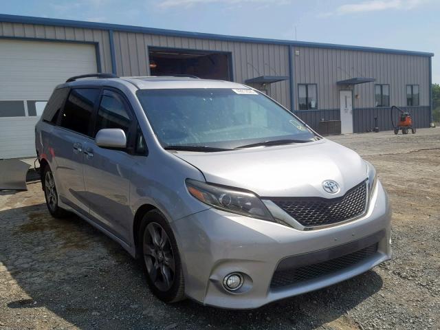 5TDXK3DC8FS571885 - 2015 TOYOTA SIENNA SPO SILVER photo 1