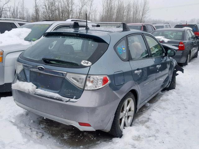 JF1GH6D65AG826575 - 2010 SUBARU IMPREZA OU BLUE photo 4