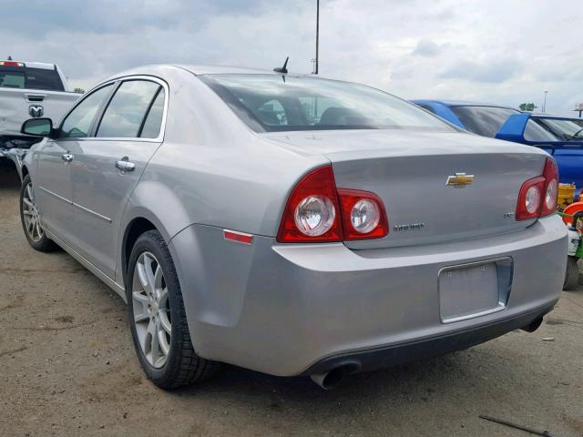 1G1ZK57728F212336 - 2008 CHEVROLET MALIBU LTZ ვერცხლისფერი ფოტო 3
