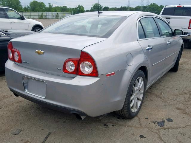 1G1ZK57728F212336 - 2008 CHEVROLET MALIBU LTZ ვერცხლისფერი ფოტო 4