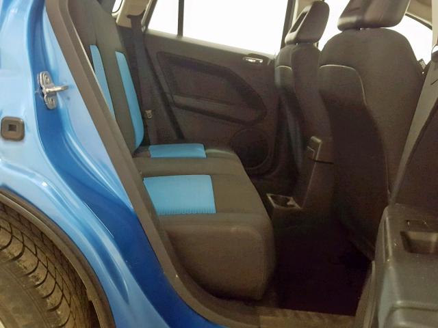 1B3HB48B68D750695 - 2008 DODGE CALIBER SX BLUE photo 6