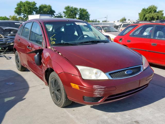 1FAFP37NX6W167891 - 2006 FORD FOCUS ZX5 BURGUNDY photo 1