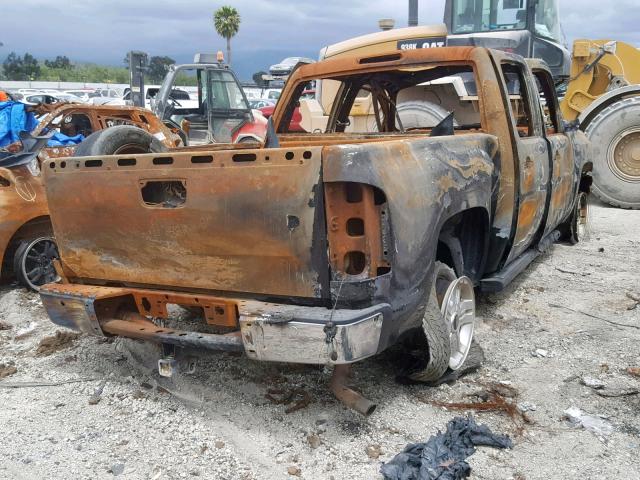 3GCEK33349G196413 - 2009 CHEVROLET SILVERADO BURN photo 4