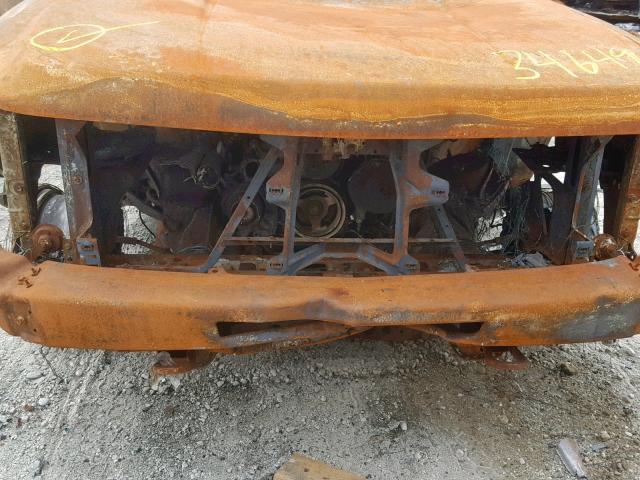 3GCEK33349G196413 - 2009 CHEVROLET SILVERADO BURN photo 7