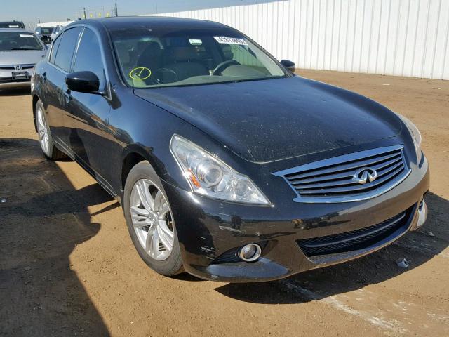 JN1CV6APXCM932378 - 2012 INFINITI G37 BASE BLACK photo 1