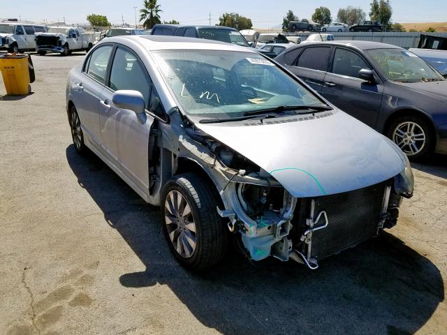 19XFA16929E032567 - 2009 HONDA CIVIC EXL 银色 照片 1