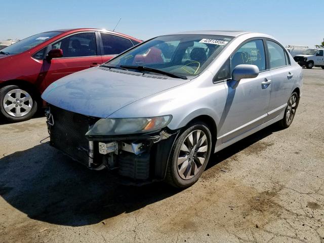 19XFA16929E032567 - 2009 HONDA CIVIC EXL 银色 照片 2