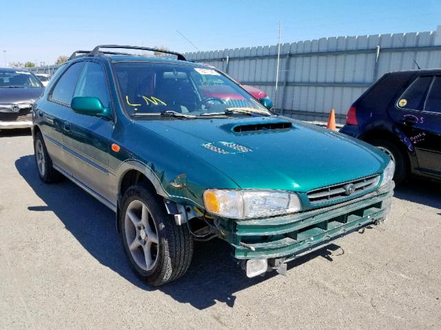 JF1GF4856YH810563 - 2000 SUBARU IMPREZA OU GREEN photo 1