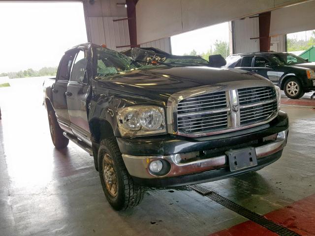 3D7KS28L09G500302 - 2009 DODGE RAM 2500 BLACK photo 1