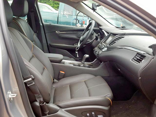 2G1105S38K9140288 - 2019 CHEVROLET IMPALA PRE GRAY photo 5