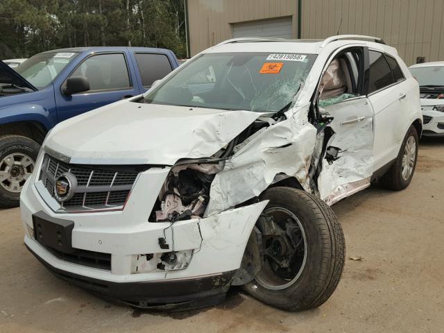 3GYFNAE35CS517953 - 2012 CADILLAC SRX LUXURY WHITE photo 2