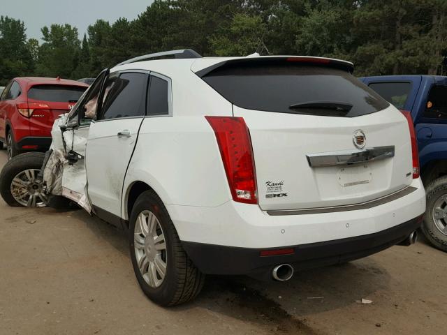 3GYFNAE35CS517953 - 2012 CADILLAC SRX LUXURY WHITE photo 3