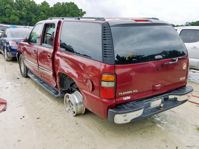 1GKEC16Z46J111862 - 2006 GMC YUKON XL C MAROON photo 3