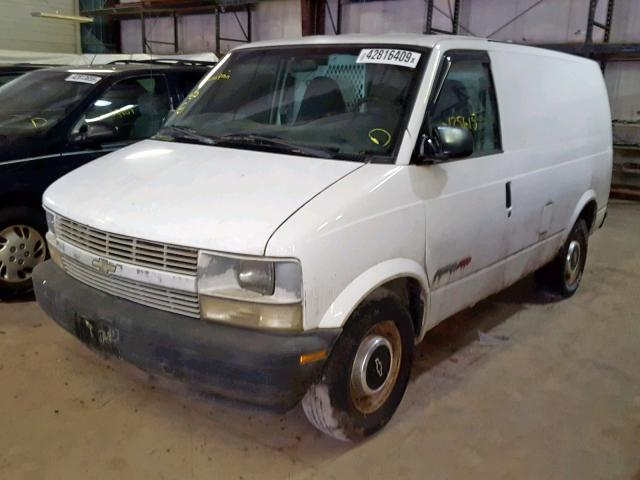 1GCDL19W9YB205032 - 2000 CHEVROLET ASTRO WHITE photo 2