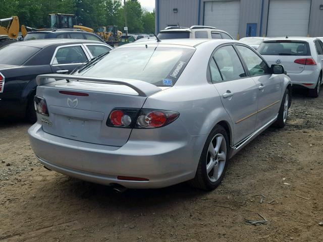 1YVHP84C585M24350 - 2008 MAZDA 6 I SILVER photo 4